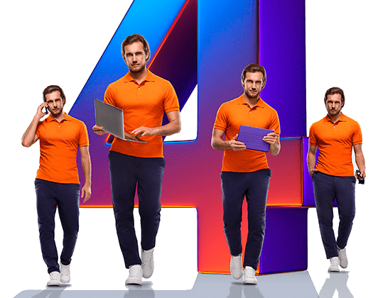 Великолепная четверка Ростелеком в Белоозёрском